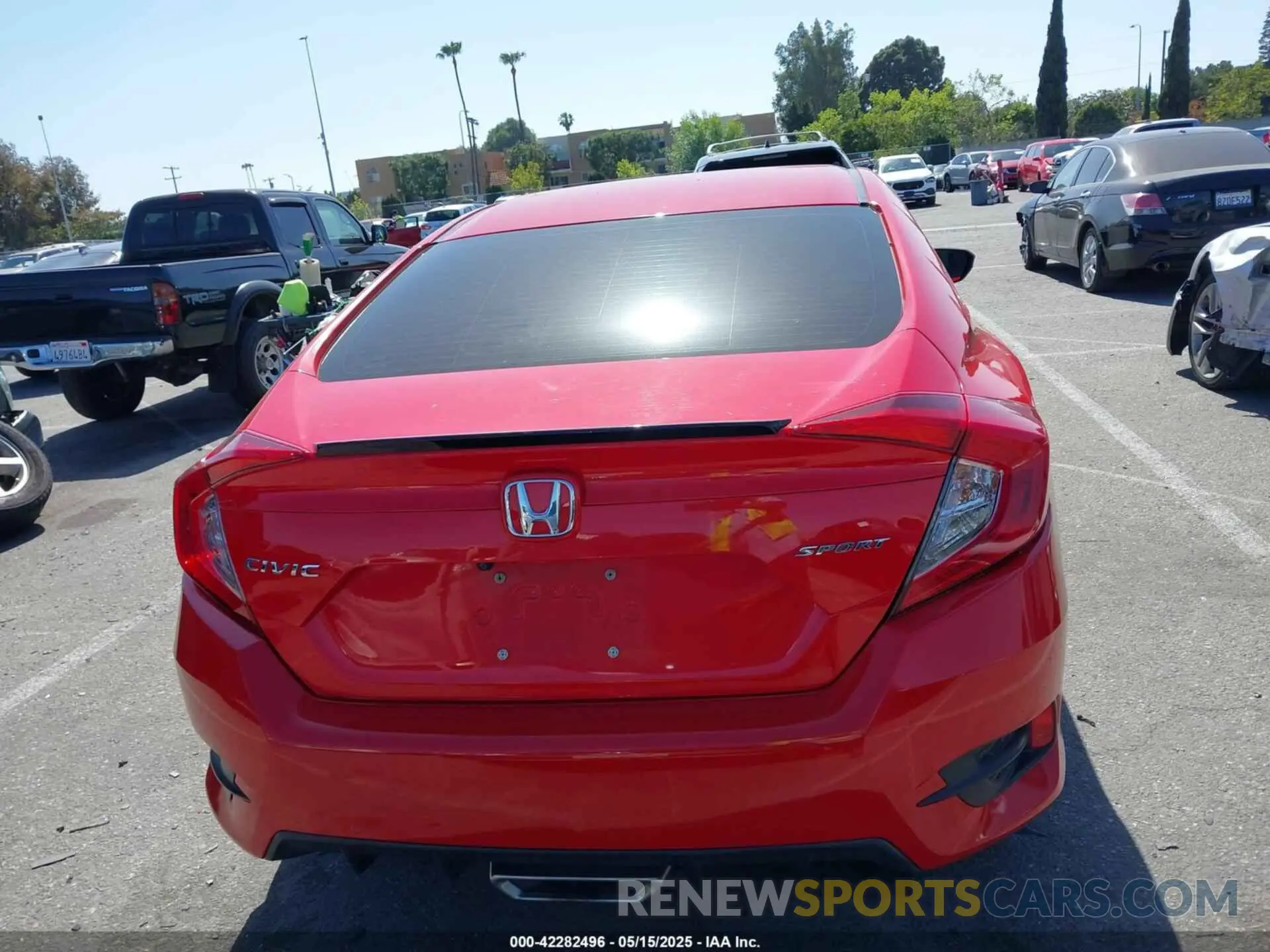 16 Photograph of a damaged car 2HGFC2F89MH523918 HONDA CIVIC 2021