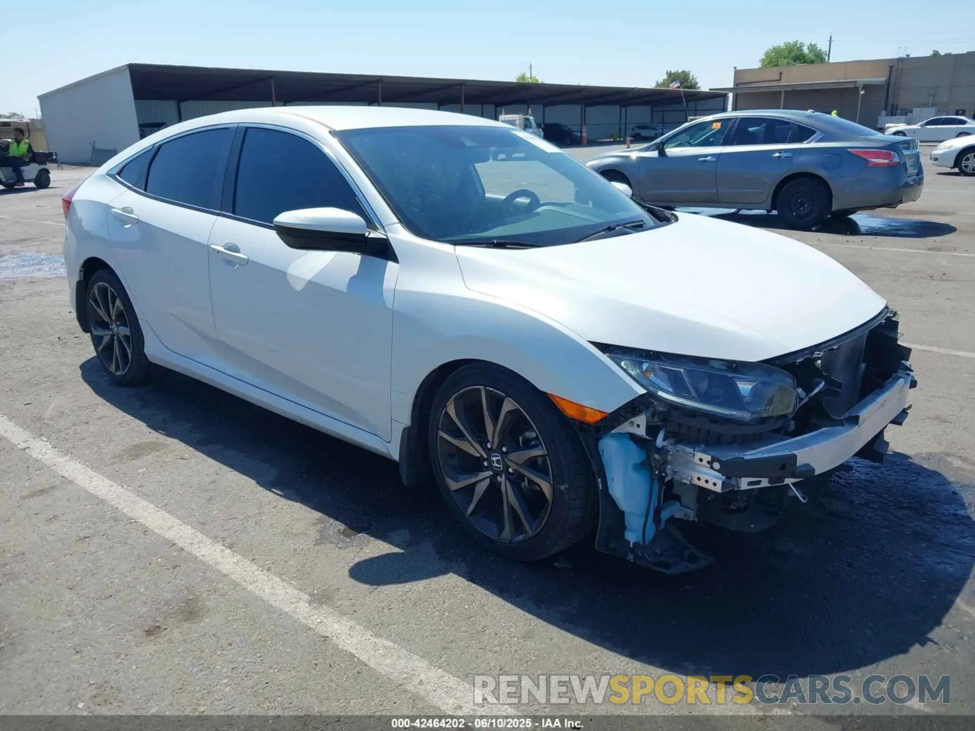 1 Photograph of a damaged car 2HGFC2F89MH542355 HONDA CIVIC 2021