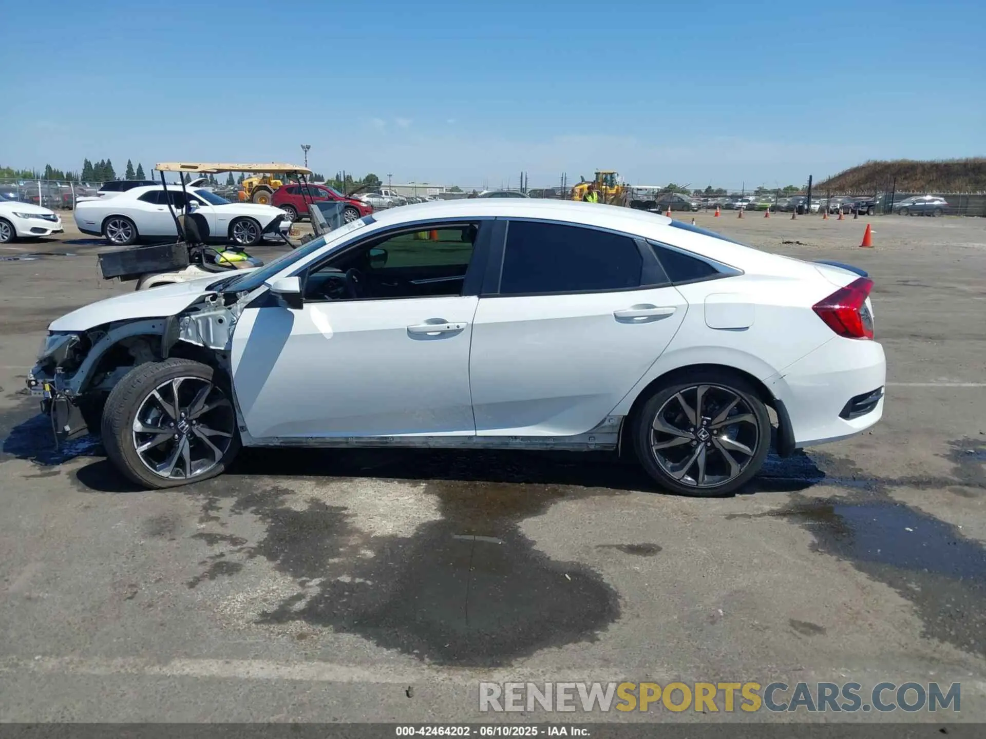 15 Photograph of a damaged car 2HGFC2F89MH542355 HONDA CIVIC 2021
