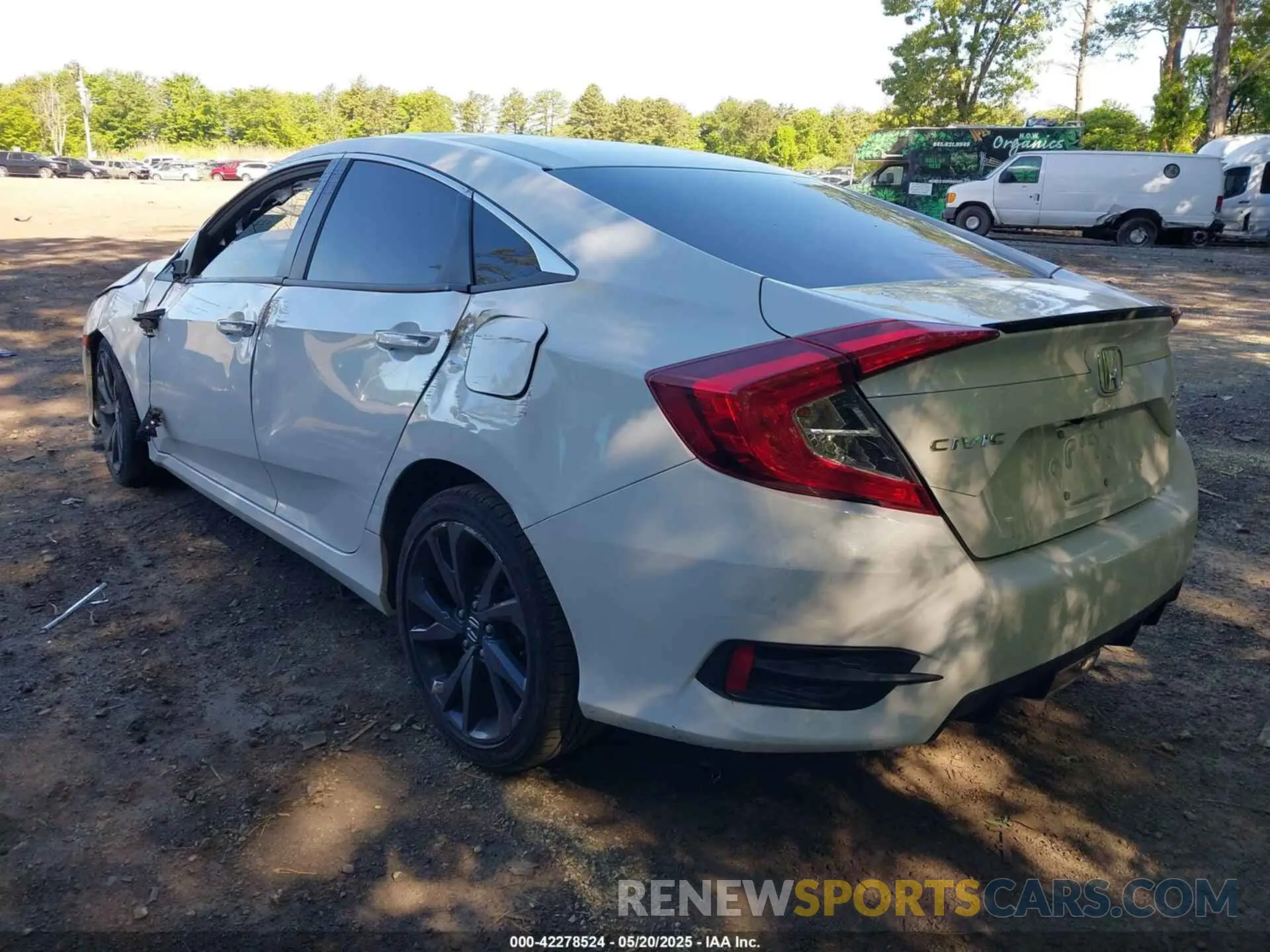 3 Photograph of a damaged car 2HGFC2F8XMH507288 HONDA CIVIC 2021