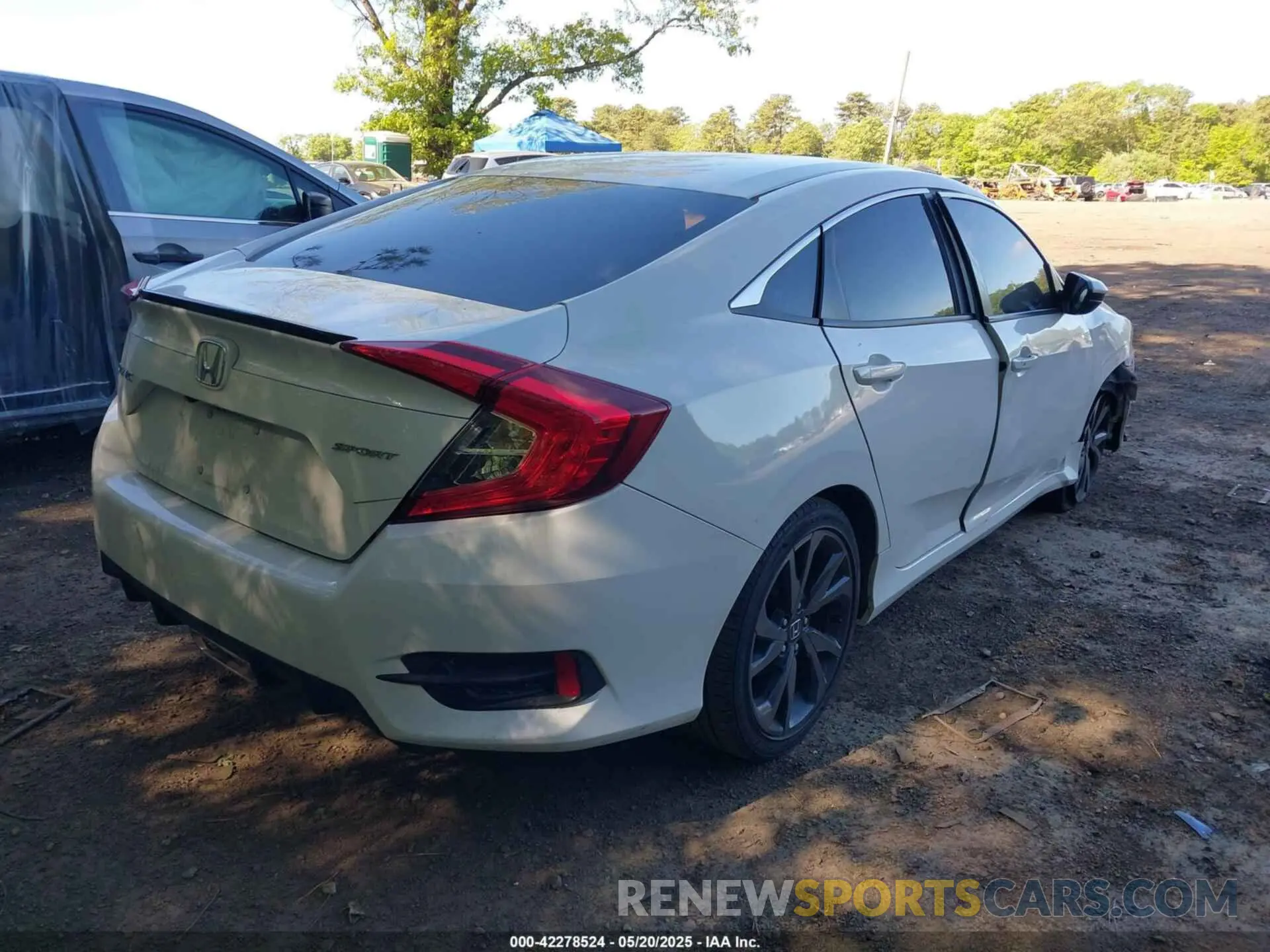 4 Photograph of a damaged car 2HGFC2F8XMH507288 HONDA CIVIC 2021