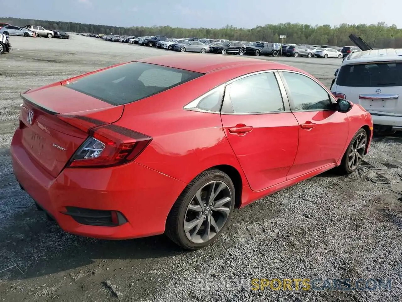 3 Photograph of a damaged car 2HGFC2F8XMH507985 HONDA CIVIC 2021