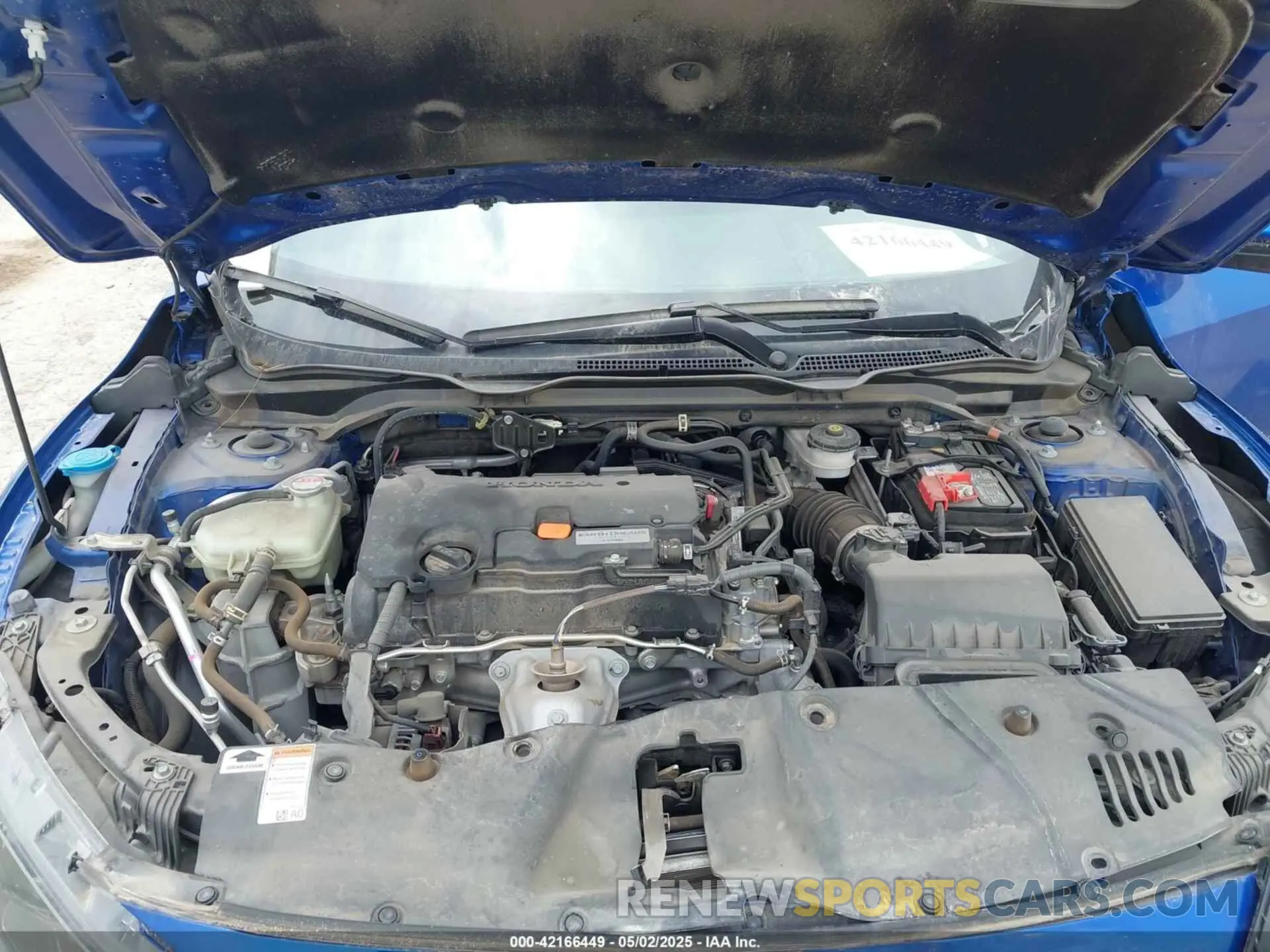 10 Photograph of a damaged car 2HGFC2F8XMH518632 HONDA CIVIC 2021
