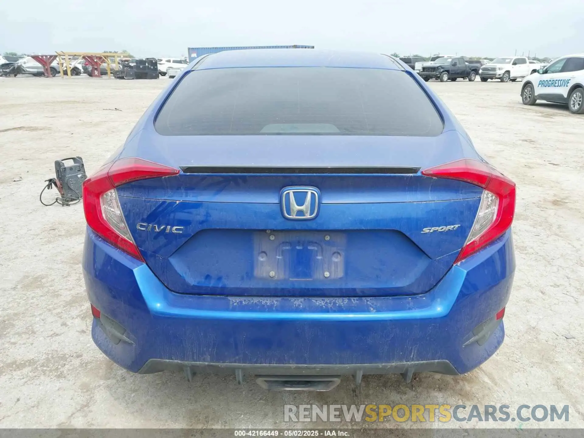 16 Photograph of a damaged car 2HGFC2F8XMH518632 HONDA CIVIC 2021