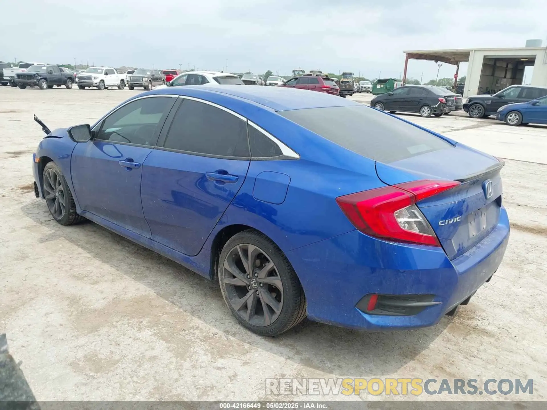 3 Photograph of a damaged car 2HGFC2F8XMH518632 HONDA CIVIC 2021