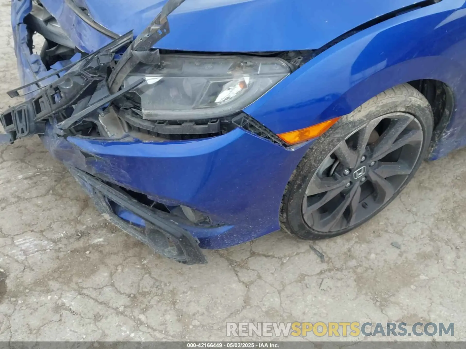 6 Photograph of a damaged car 2HGFC2F8XMH518632 HONDA CIVIC 2021