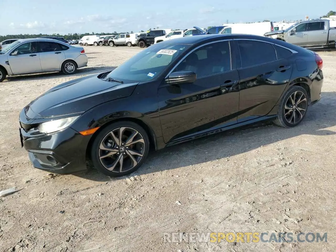 1 Фотография поврежденного автомобиля 2HGFC2F8XMH522874 HONDA CIVIC 2021