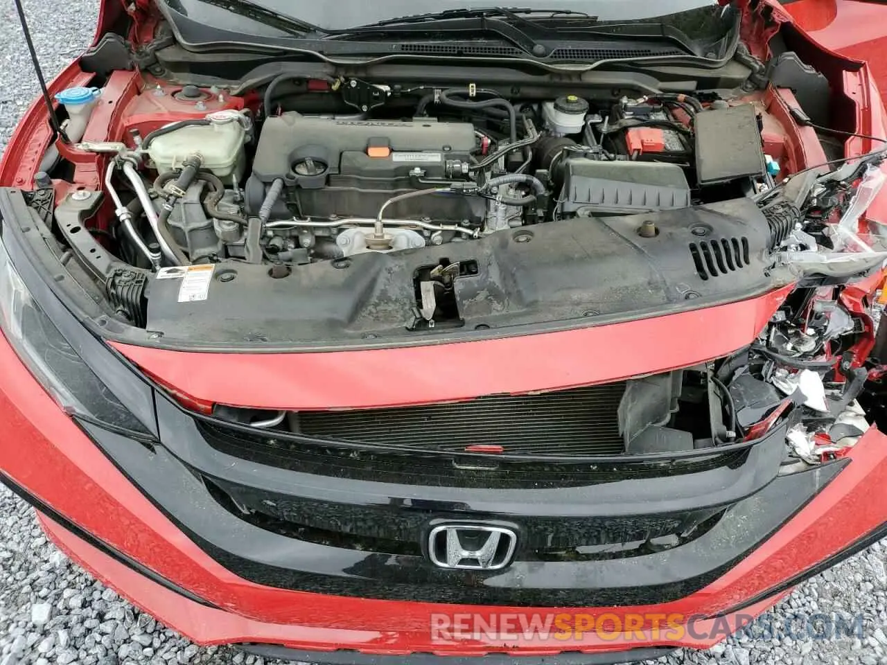 13 Photograph of a damaged car 2HGFC2F8XMH535088 HONDA CIVIC 2021