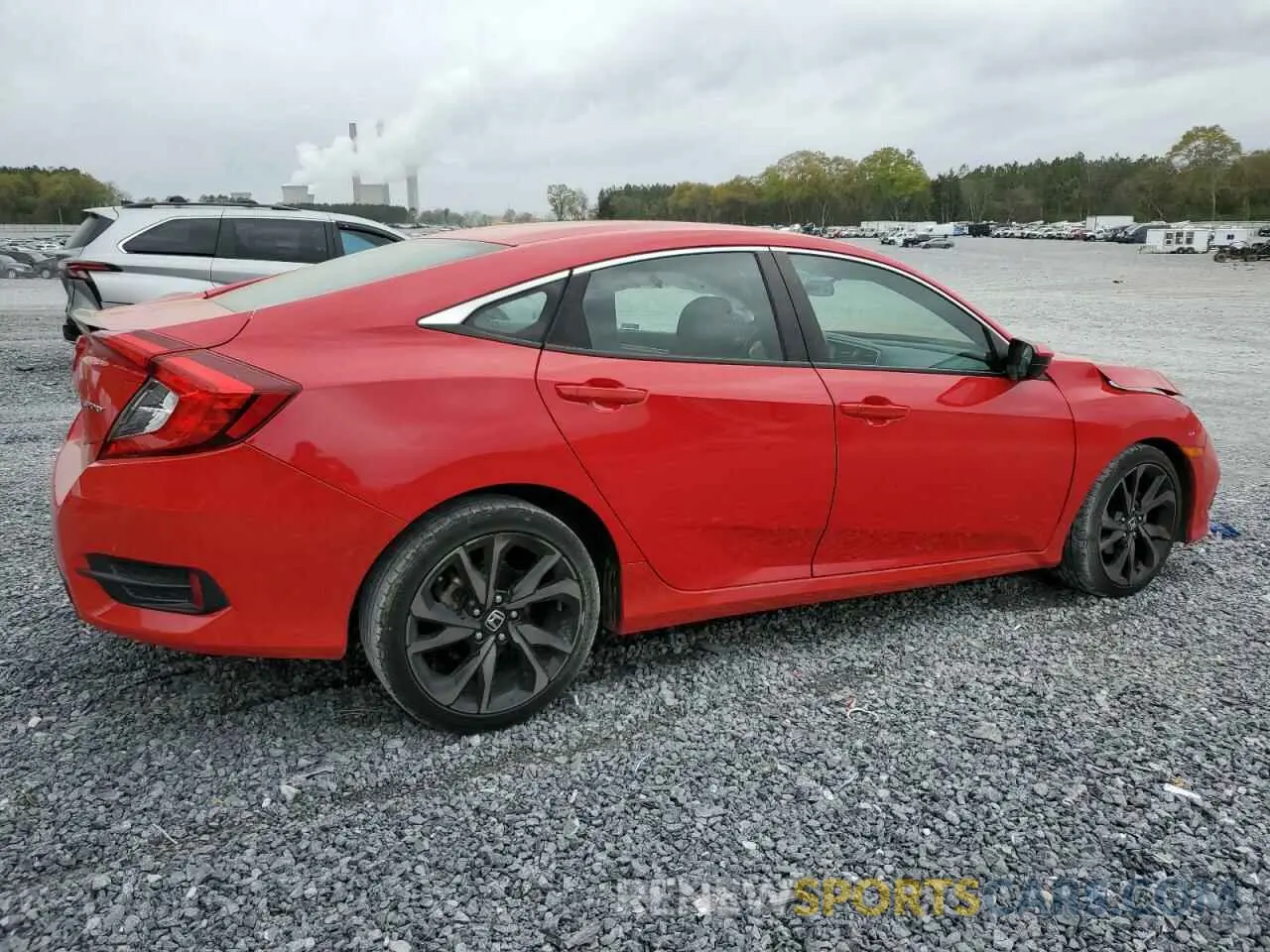 3 Photograph of a damaged car 2HGFC2F8XMH535088 HONDA CIVIC 2021