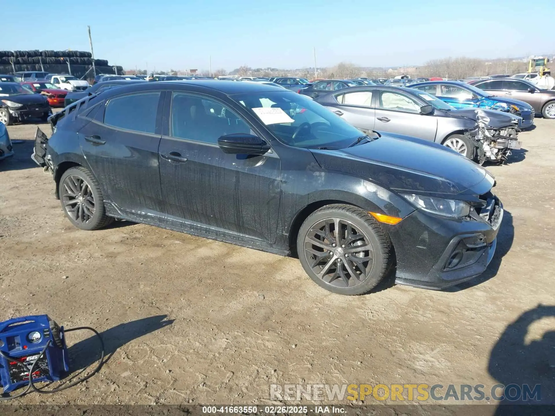 1 Фотография поврежденного автомобиля SHHFK7G45MU218575 HONDA CIVIC 2021