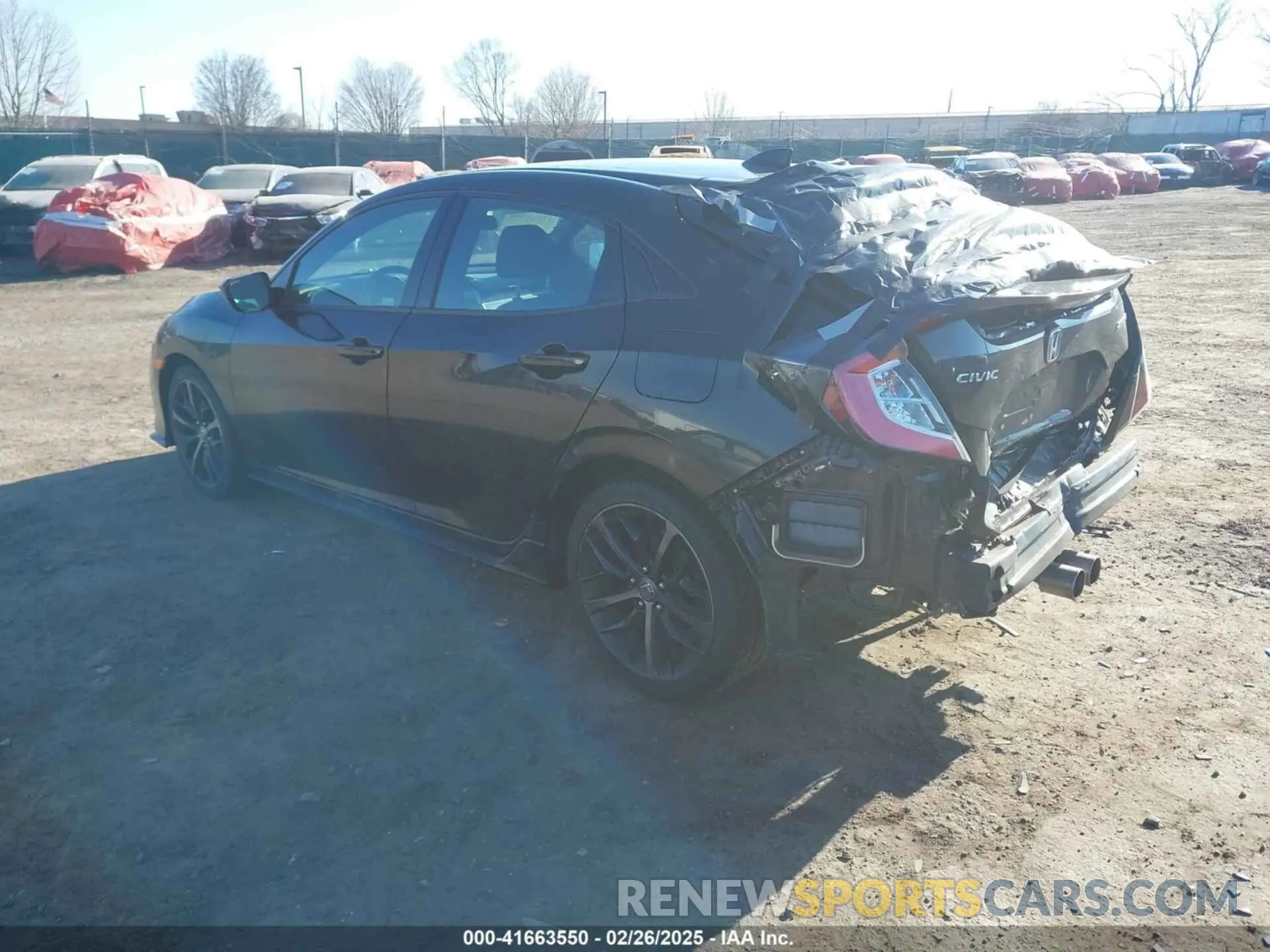 3 Фотография поврежденного автомобиля SHHFK7G45MU218575 HONDA CIVIC 2021