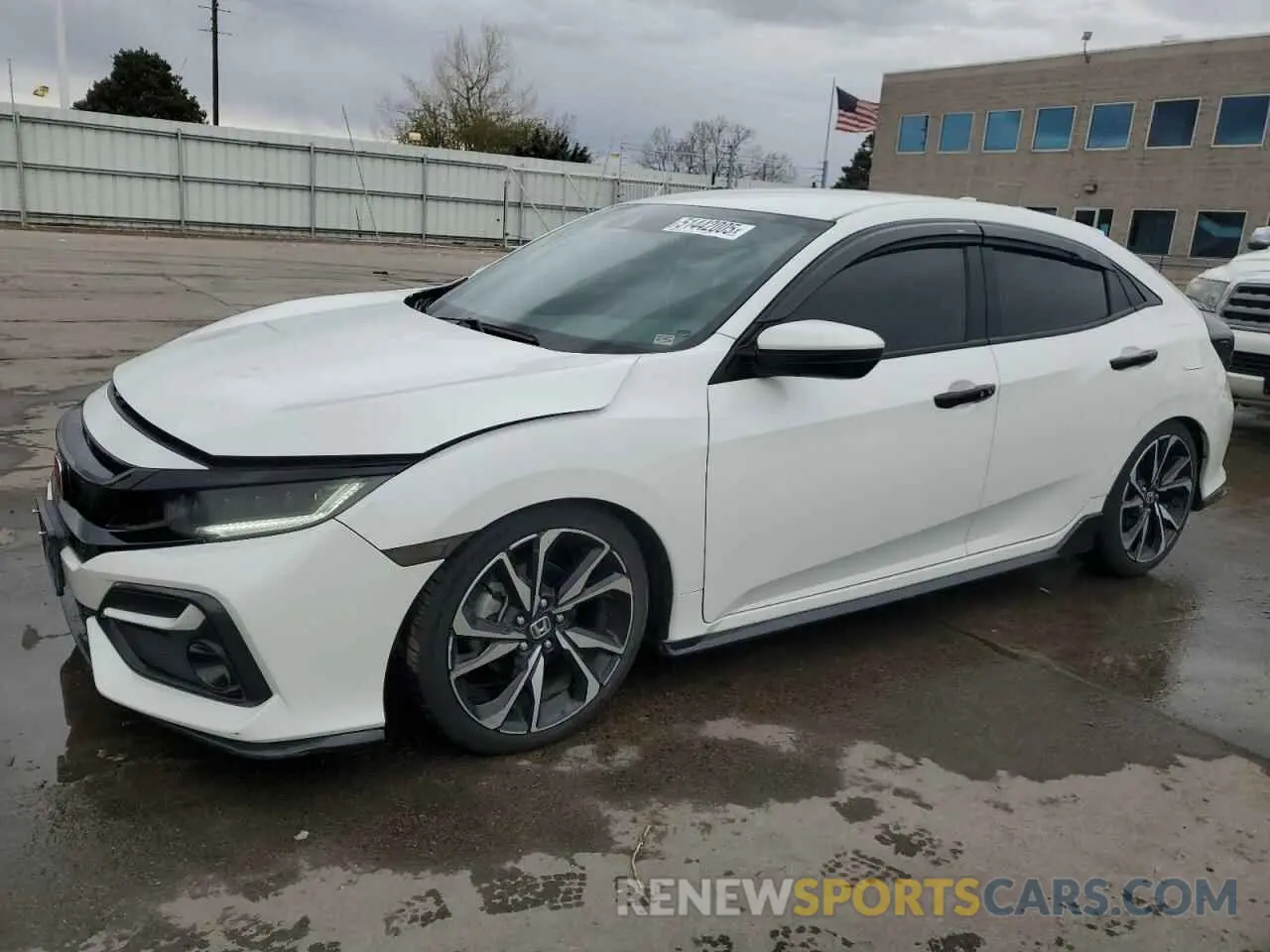 1 Фотография поврежденного автомобиля SHHFK7G47MU213149 HONDA CIVIC 2021