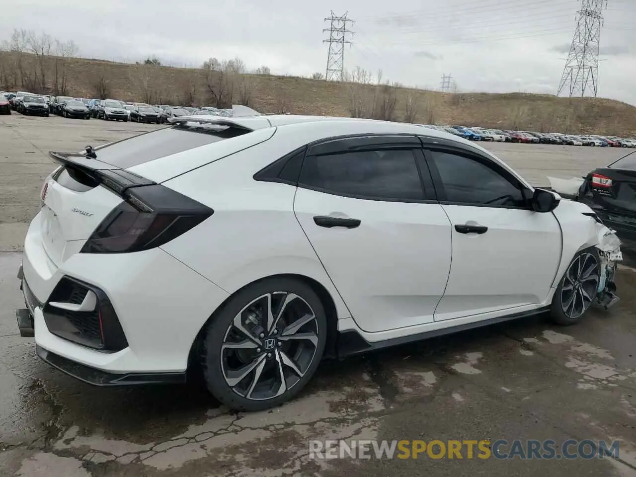3 Фотография поврежденного автомобиля SHHFK7G47MU213149 HONDA CIVIC 2021