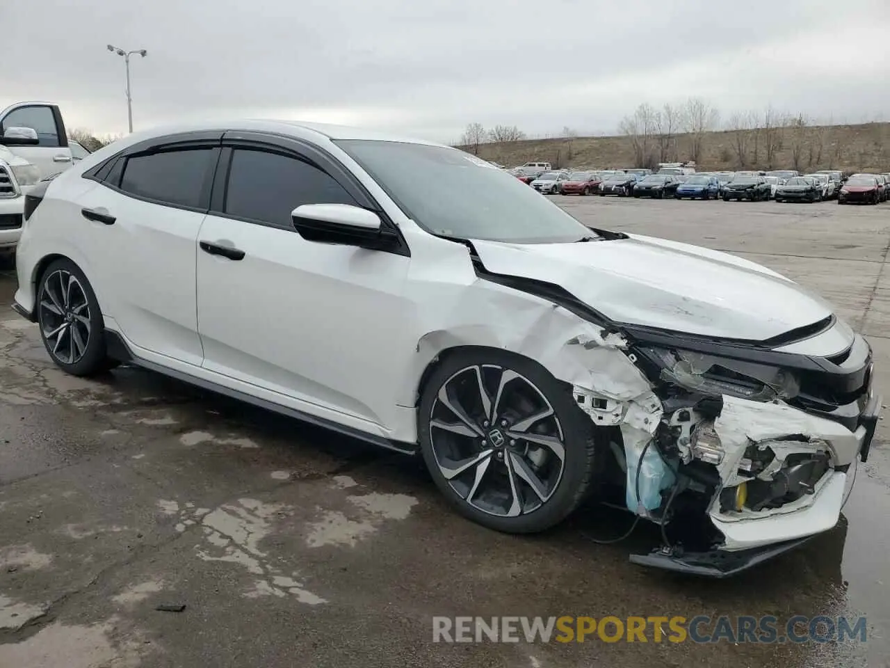 4 Фотография поврежденного автомобиля SHHFK7G47MU213149 HONDA CIVIC 2021
