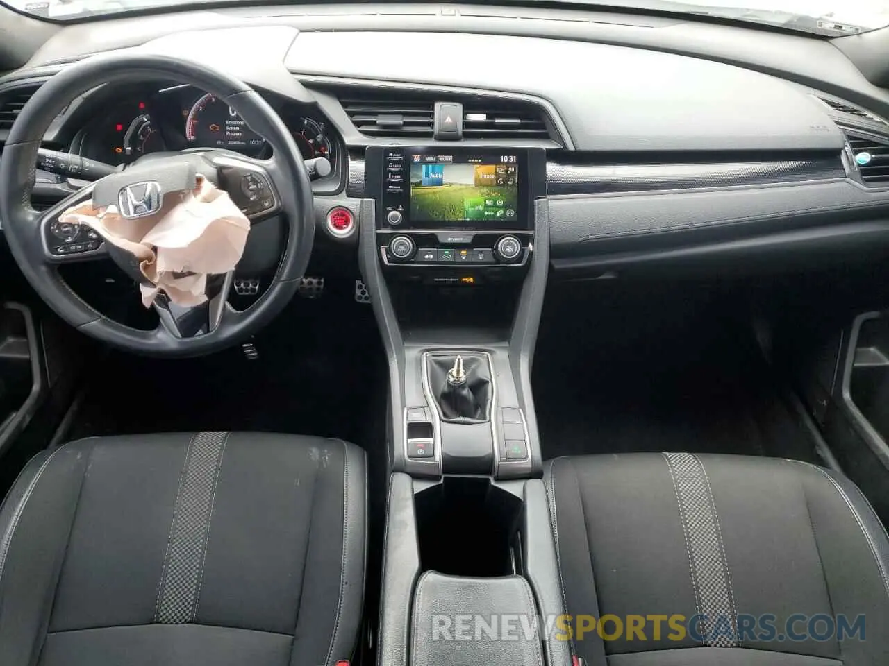 8 Фотография поврежденного автомобиля SHHFK7G47MU213149 HONDA CIVIC 2021