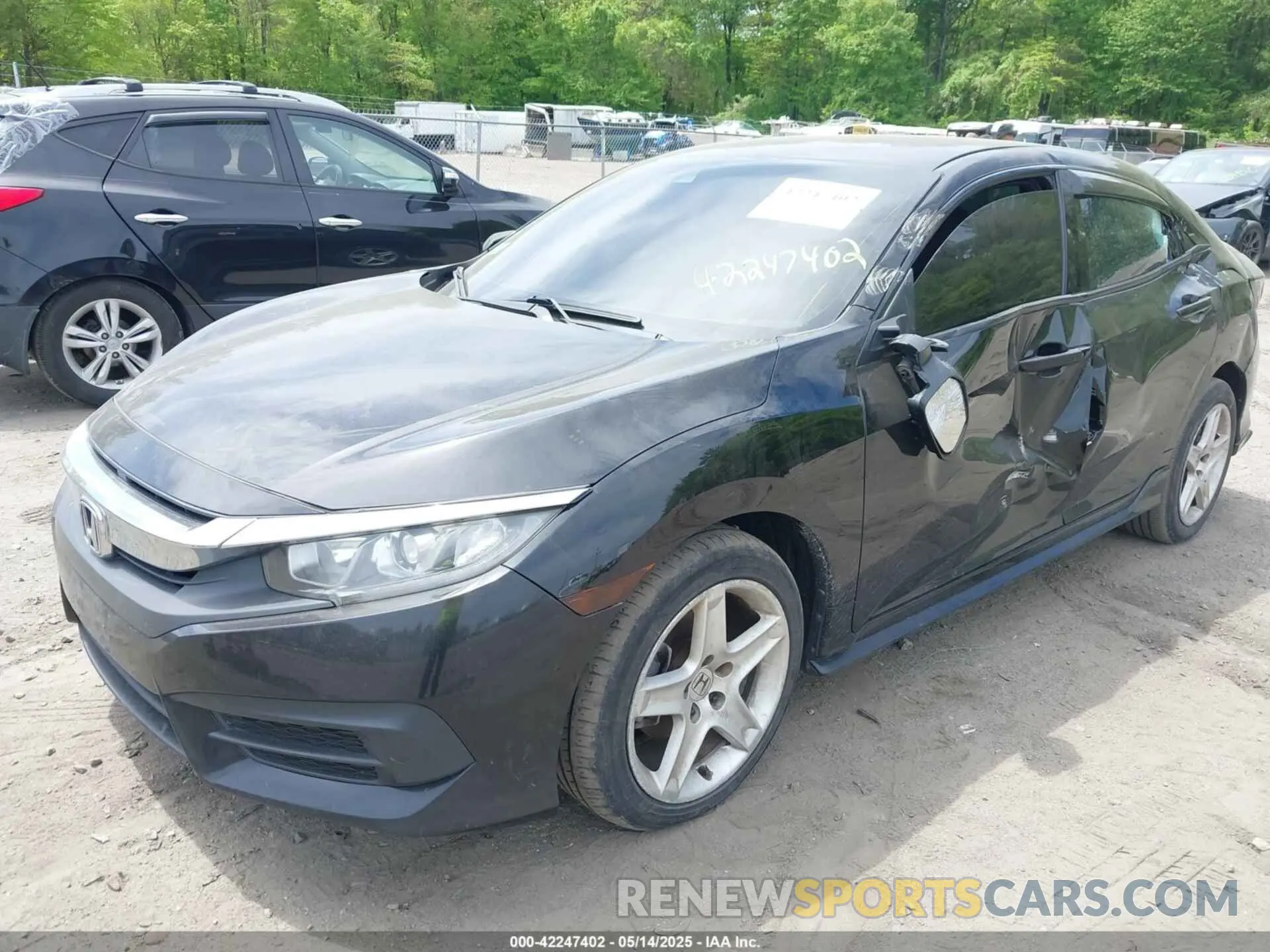 2 Photograph of a damaged car SHHFK7G48MU216299 HONDA CIVIC 2021