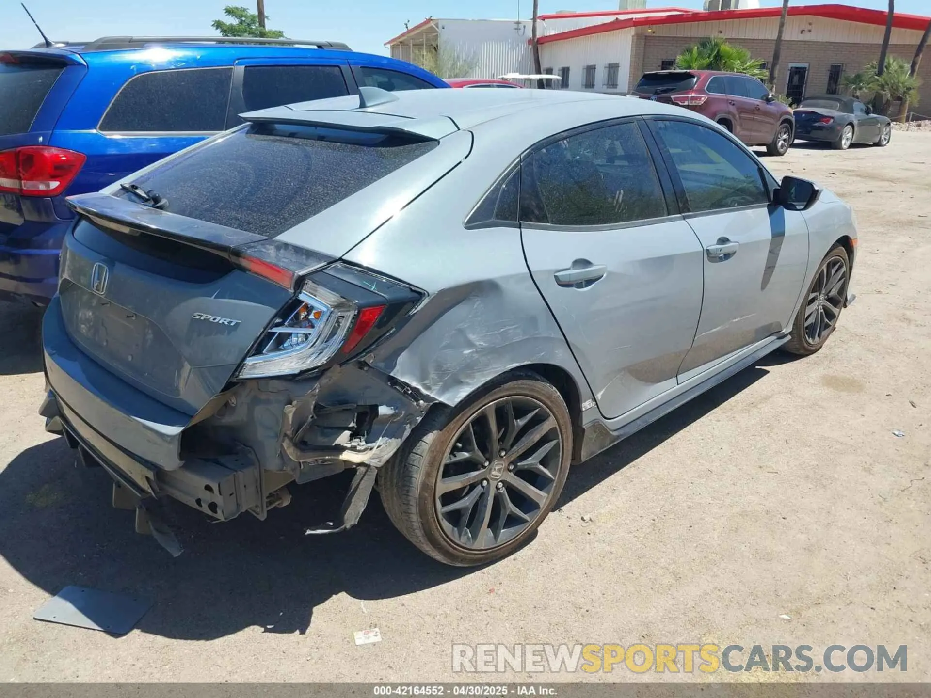 4 Фотография поврежденного автомобиля SHHFK7G49MU204131 HONDA CIVIC 2021