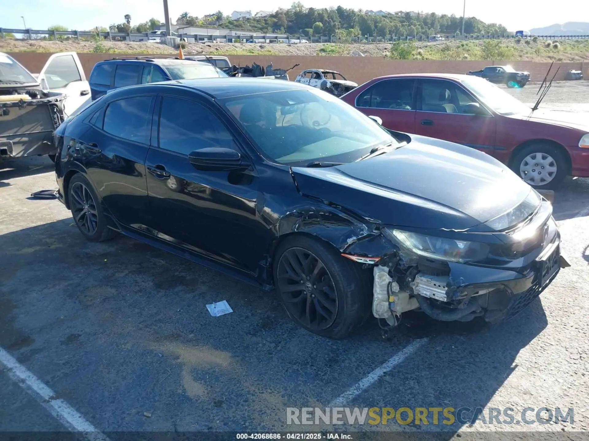 1 Фотография поврежденного автомобиля SHHFK7H40MU206994 HONDA CIVIC 2021