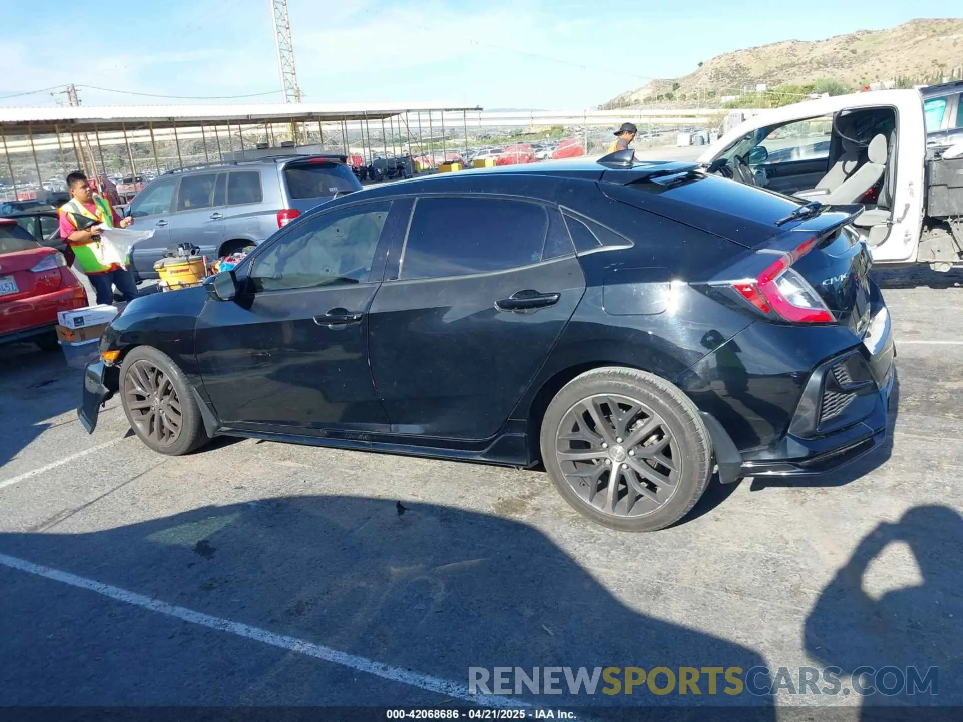 14 Фотография поврежденного автомобиля SHHFK7H40MU206994 HONDA CIVIC 2021