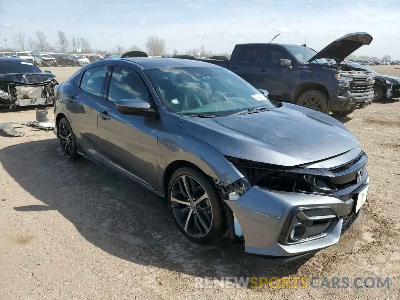 4 Photograph of a damaged car SHHFK7H40MU211290 HONDA CIVIC 2021