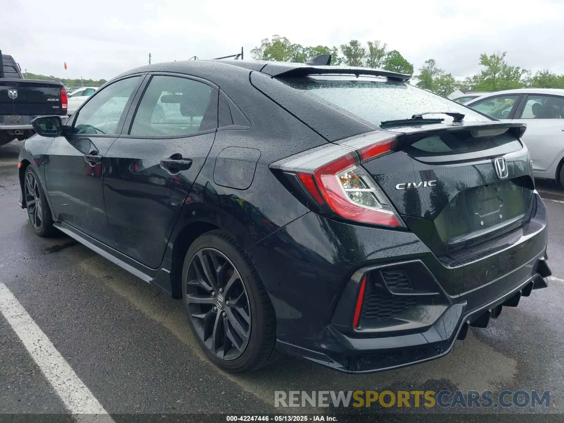 3 Фотография поврежденного автомобиля SHHFK7H40MU213928 HONDA CIVIC 2021