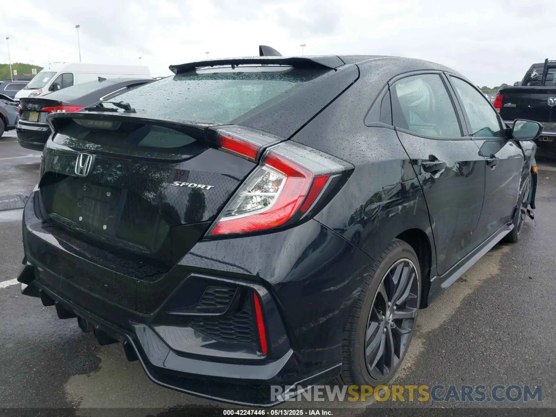 4 Фотография поврежденного автомобиля SHHFK7H40MU213928 HONDA CIVIC 2021