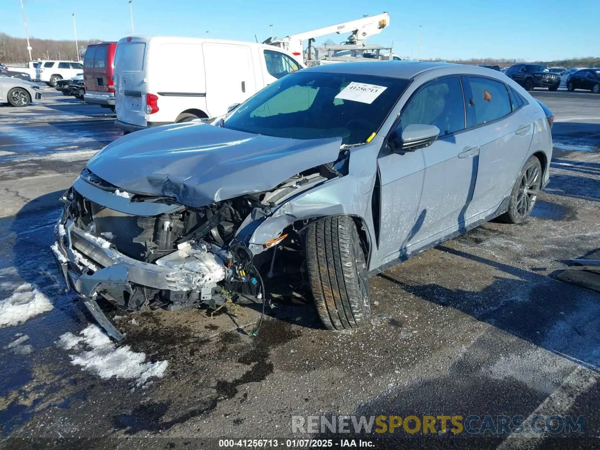 2 Photograph of a damaged car SHHFK7H41MU408016 HONDA CIVIC 2021