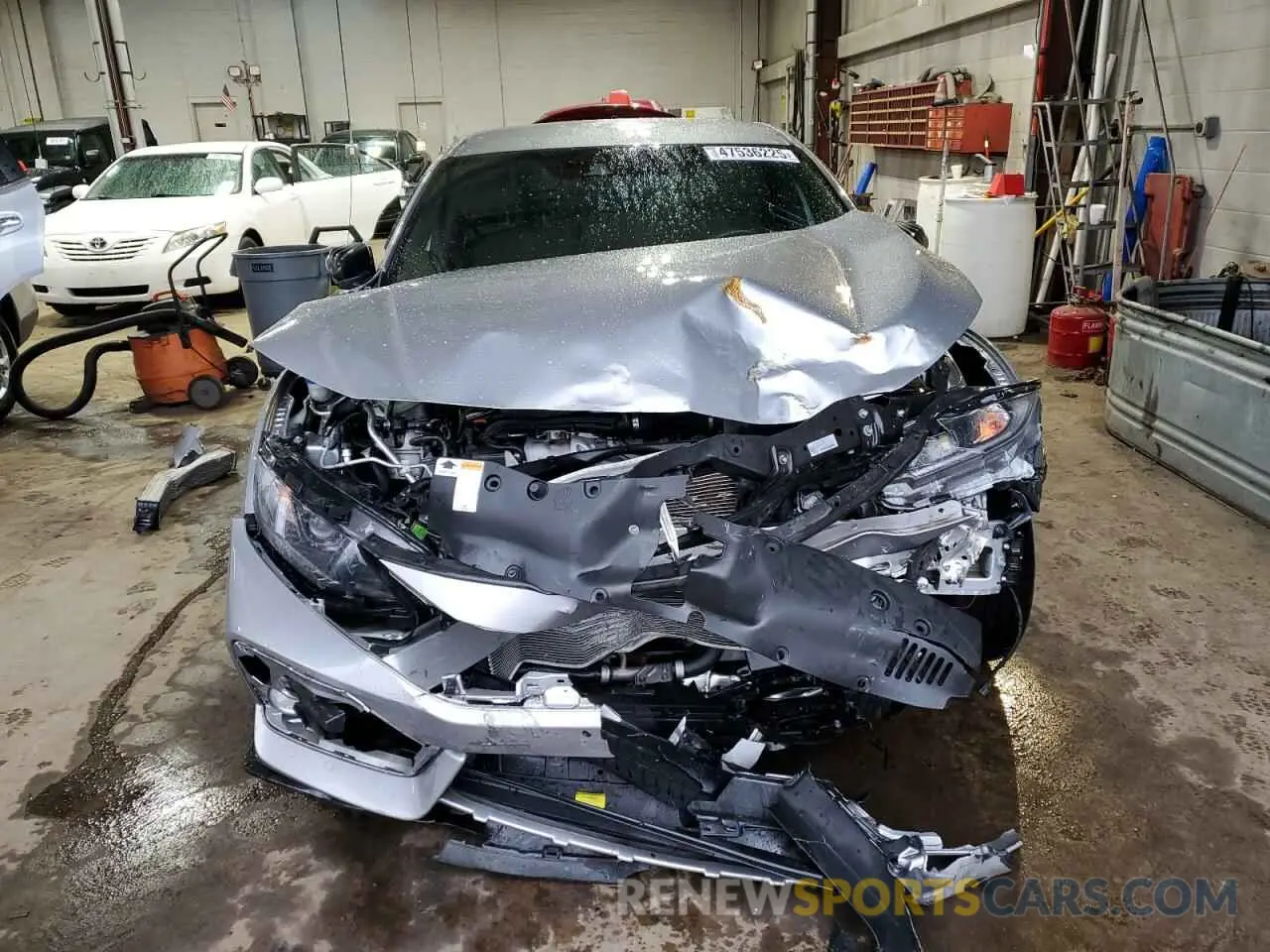 5 Фотография поврежденного автомобиля SHHFK7H41MU413944 HONDA CIVIC 2021