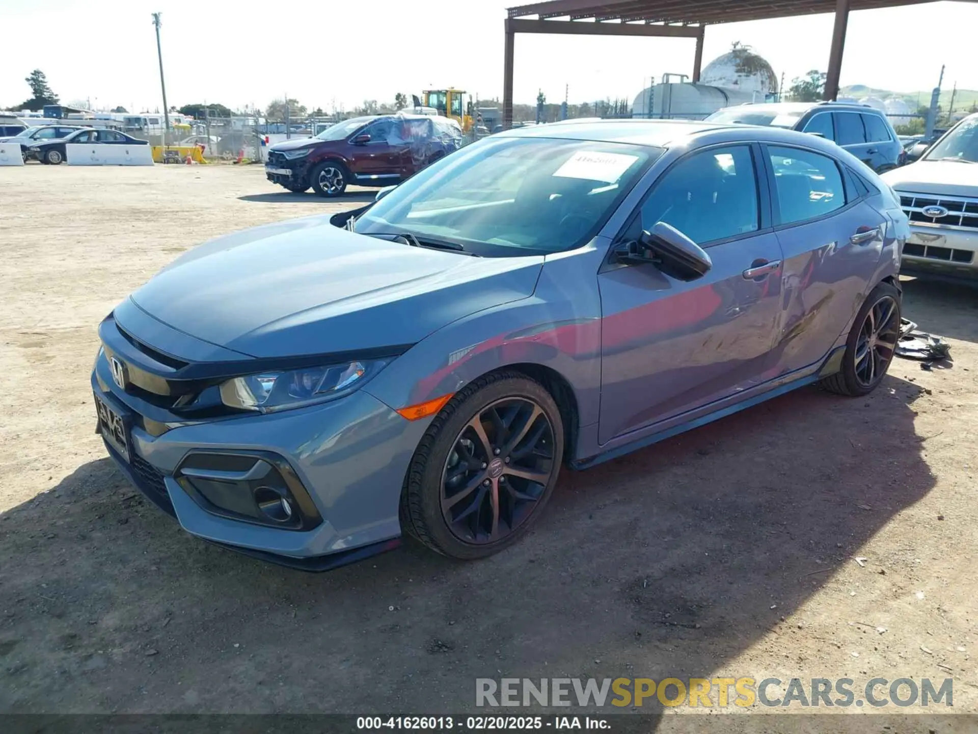 2 Фотография поврежденного автомобиля SHHFK7H41MU424068 HONDA CIVIC 2021