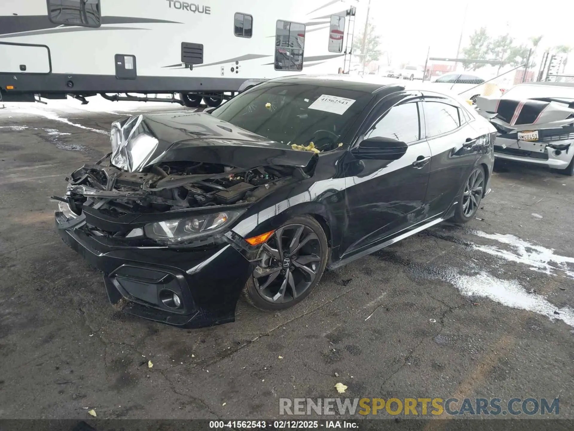 2 Photograph of a damaged car SHHFK7H42MU412995 HONDA CIVIC 2021