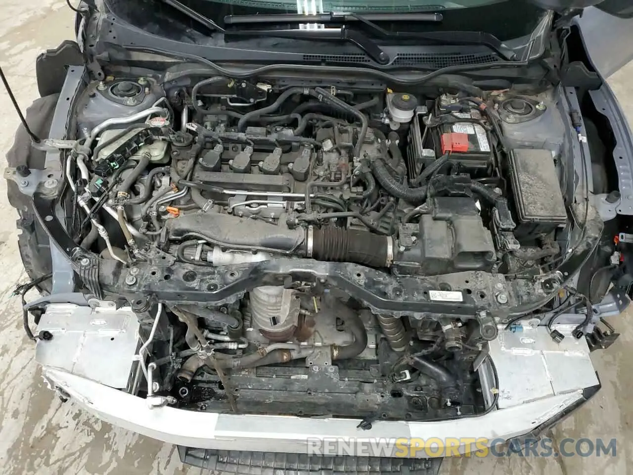 11 Фотография поврежденного автомобиля SHHFK7H43MU202311 HONDA CIVIC 2021