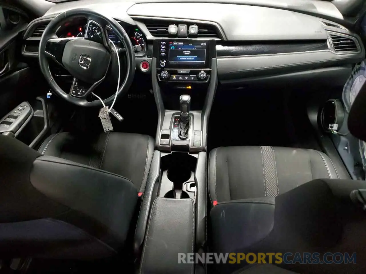 8 Фотография поврежденного автомобиля SHHFK7H43MU202311 HONDA CIVIC 2021