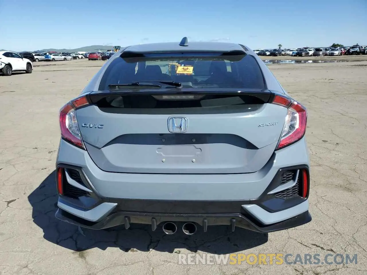 6 Фотография поврежденного автомобиля SHHFK7H43MU409037 HONDA CIVIC 2021