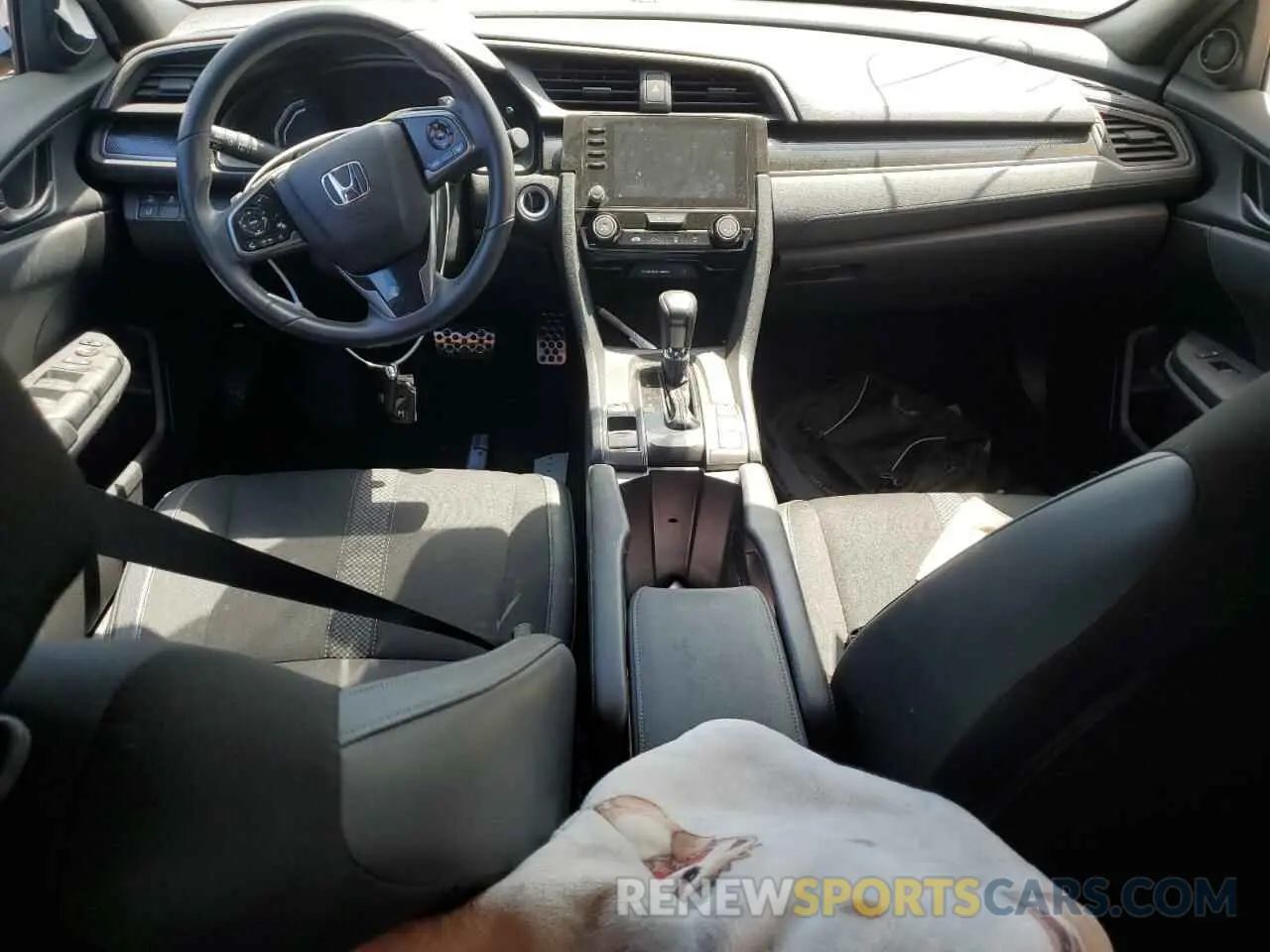 8 Фотография поврежденного автомобиля SHHFK7H43MU409037 HONDA CIVIC 2021