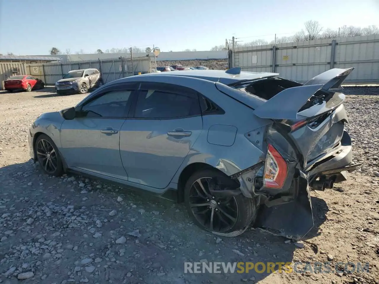 2 Photograph of a damaged car SHHFK7H44MU226102 HONDA CIVIC 2021