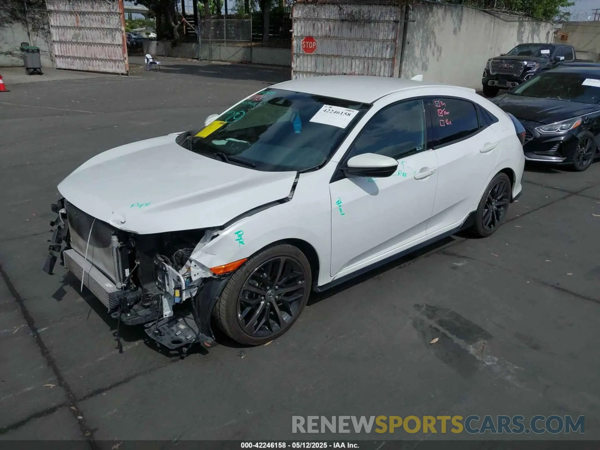 2 Photograph of a damaged car SHHFK7H44MU407751 HONDA CIVIC 2021