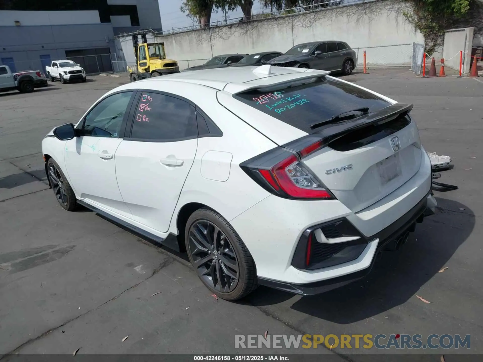 3 Photograph of a damaged car SHHFK7H44MU407751 HONDA CIVIC 2021