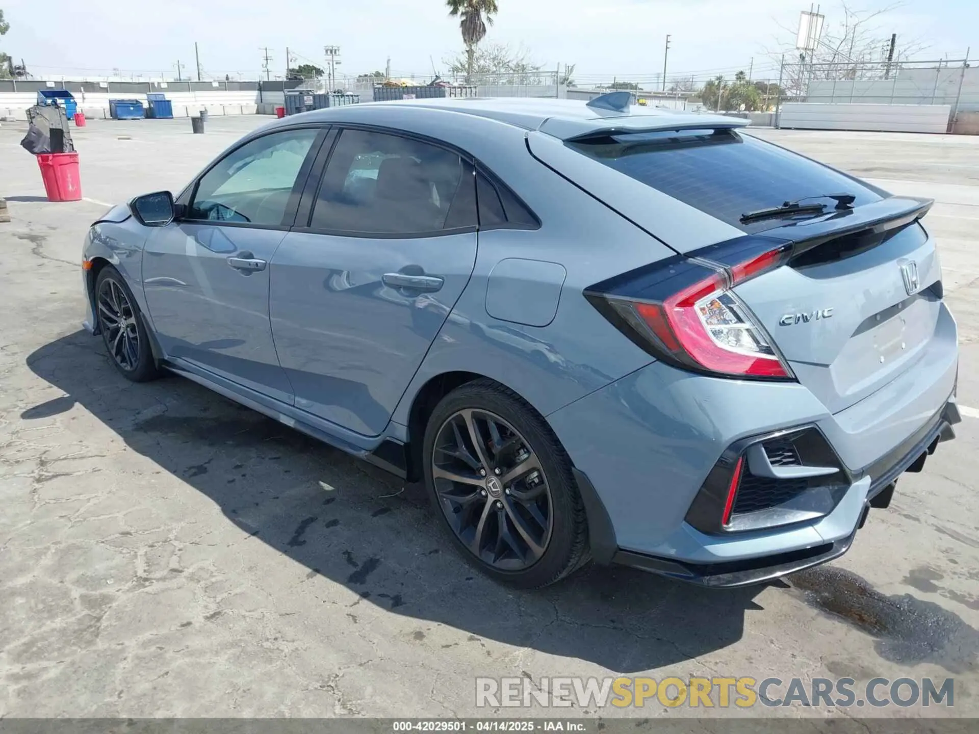 3 Photograph of a damaged car SHHFK7H45MU415261 HONDA CIVIC 2021