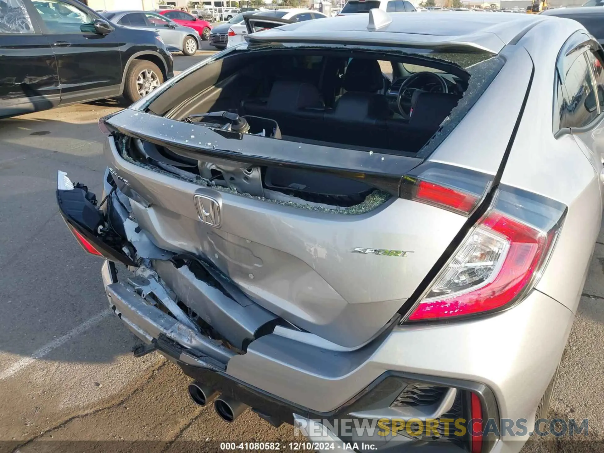 6 Фотография поврежденного автомобиля SHHFK7H46MU426818 HONDA CIVIC 2021
