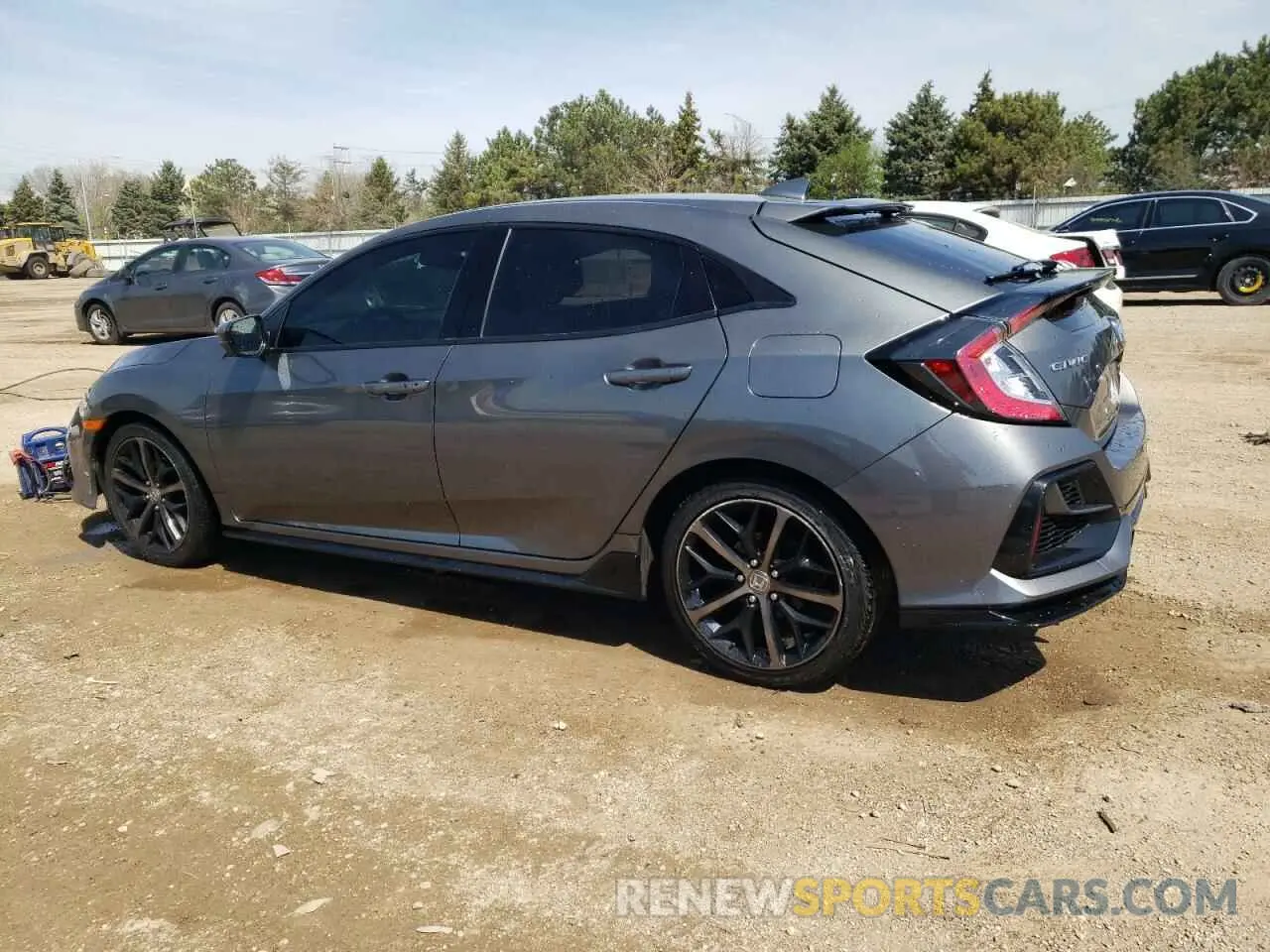 2 Фотография поврежденного автомобиля SHHFK7H47MU231696 HONDA CIVIC 2021