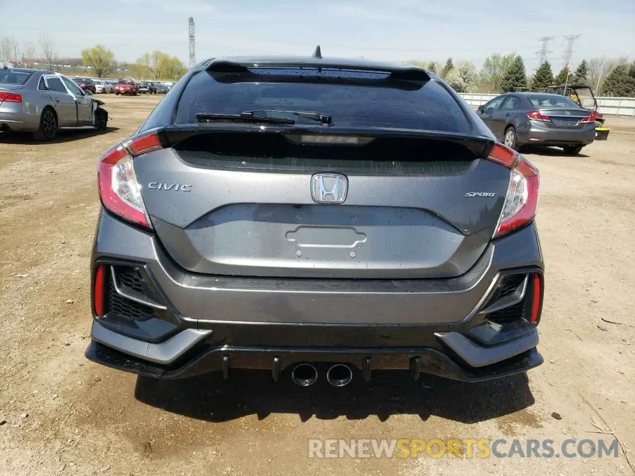 6 Фотография поврежденного автомобиля SHHFK7H47MU231696 HONDA CIVIC 2021