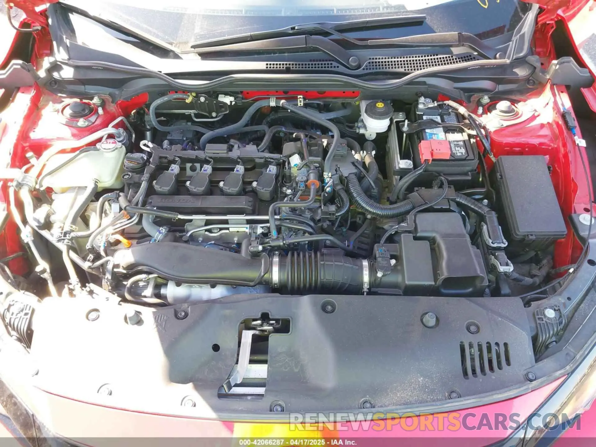 10 Photograph of a damaged car SHHFK7H47MU403080 HONDA CIVIC 2021