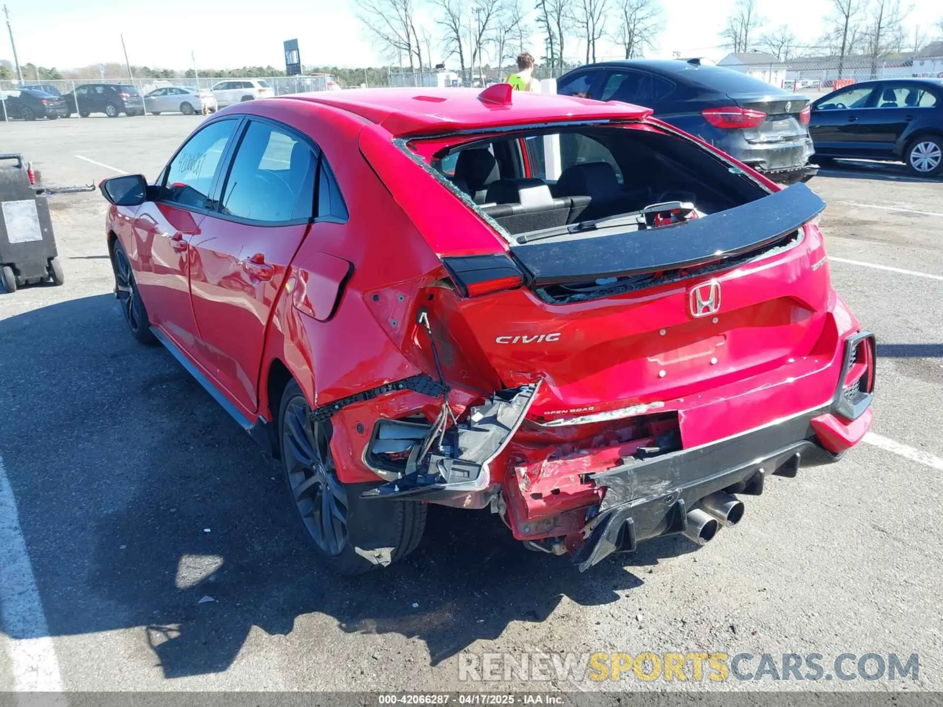 3 Photograph of a damaged car SHHFK7H47MU403080 HONDA CIVIC 2021