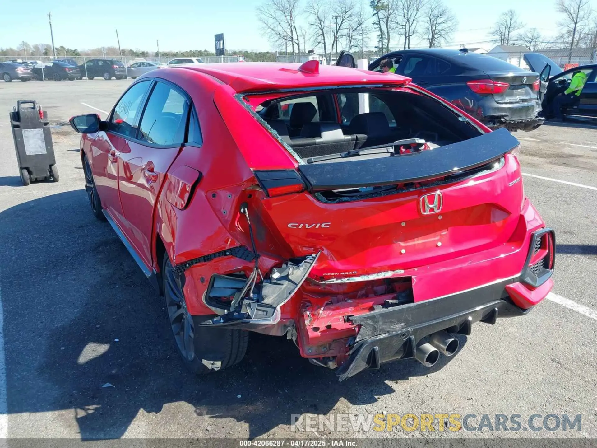 6 Photograph of a damaged car SHHFK7H47MU403080 HONDA CIVIC 2021
