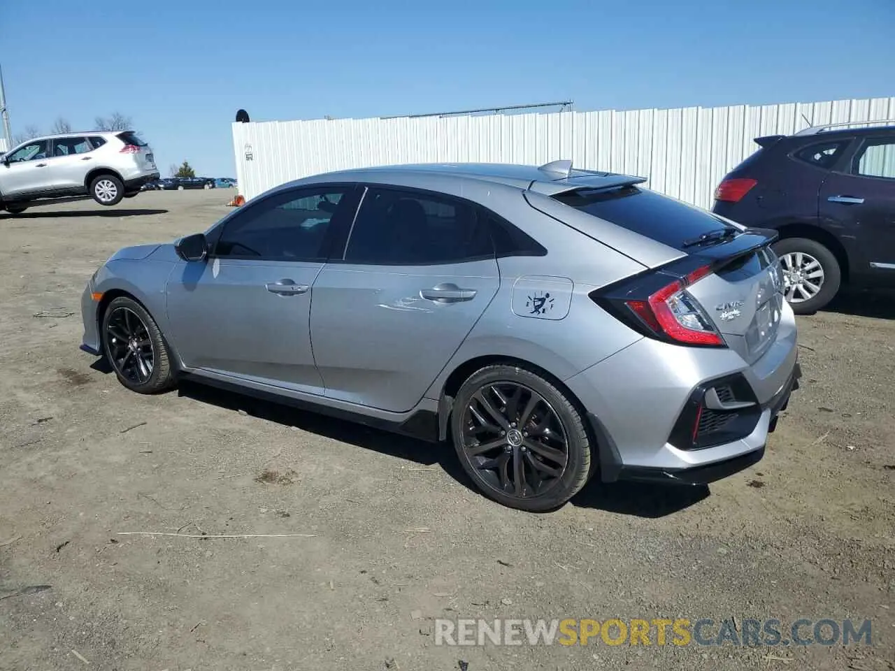 2 Фотография поврежденного автомобиля SHHFK7H47MU414578 HONDA CIVIC 2021