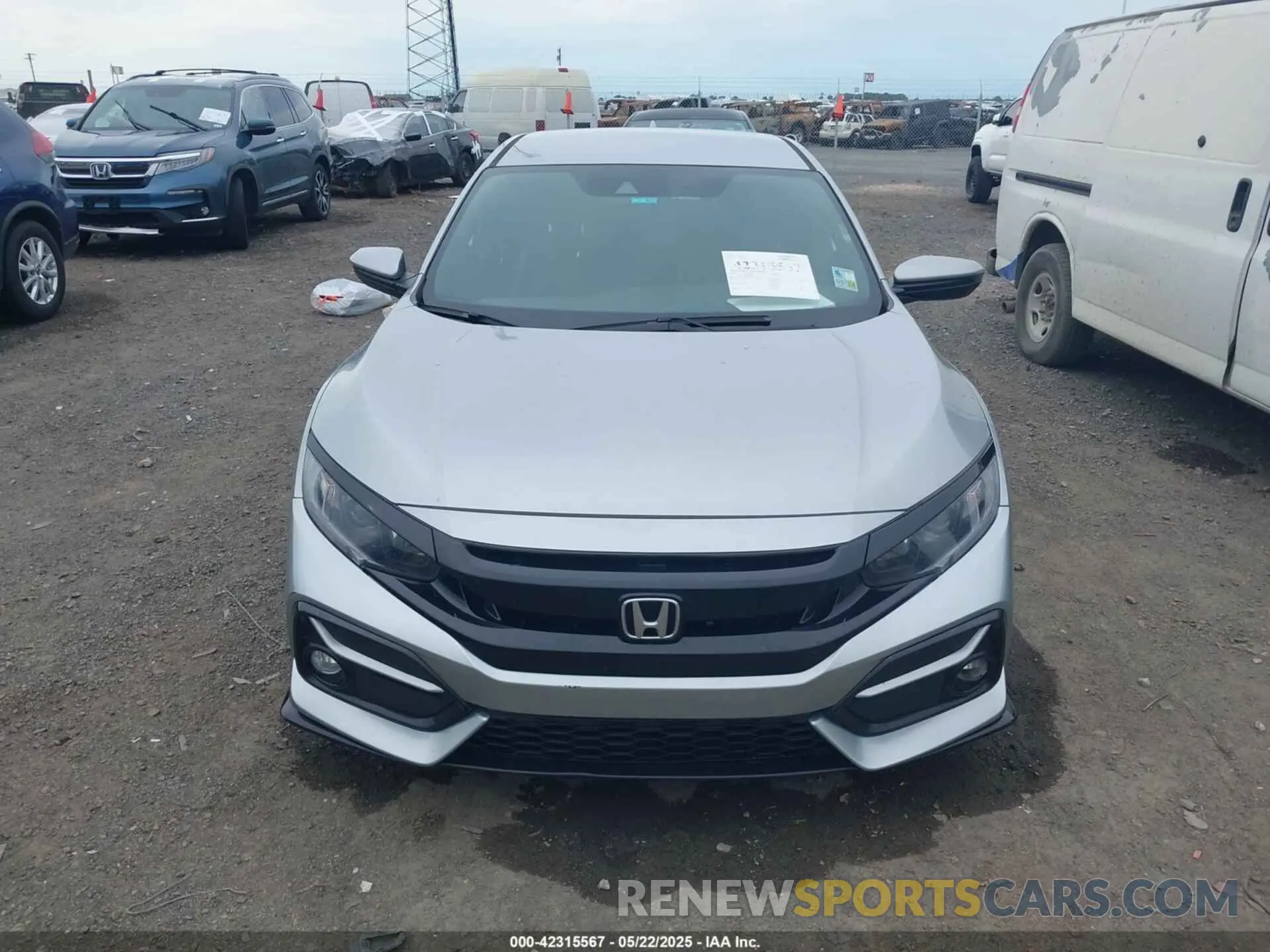 12 Фотография поврежденного автомобиля SHHFK7H48MU228712 HONDA CIVIC 2021