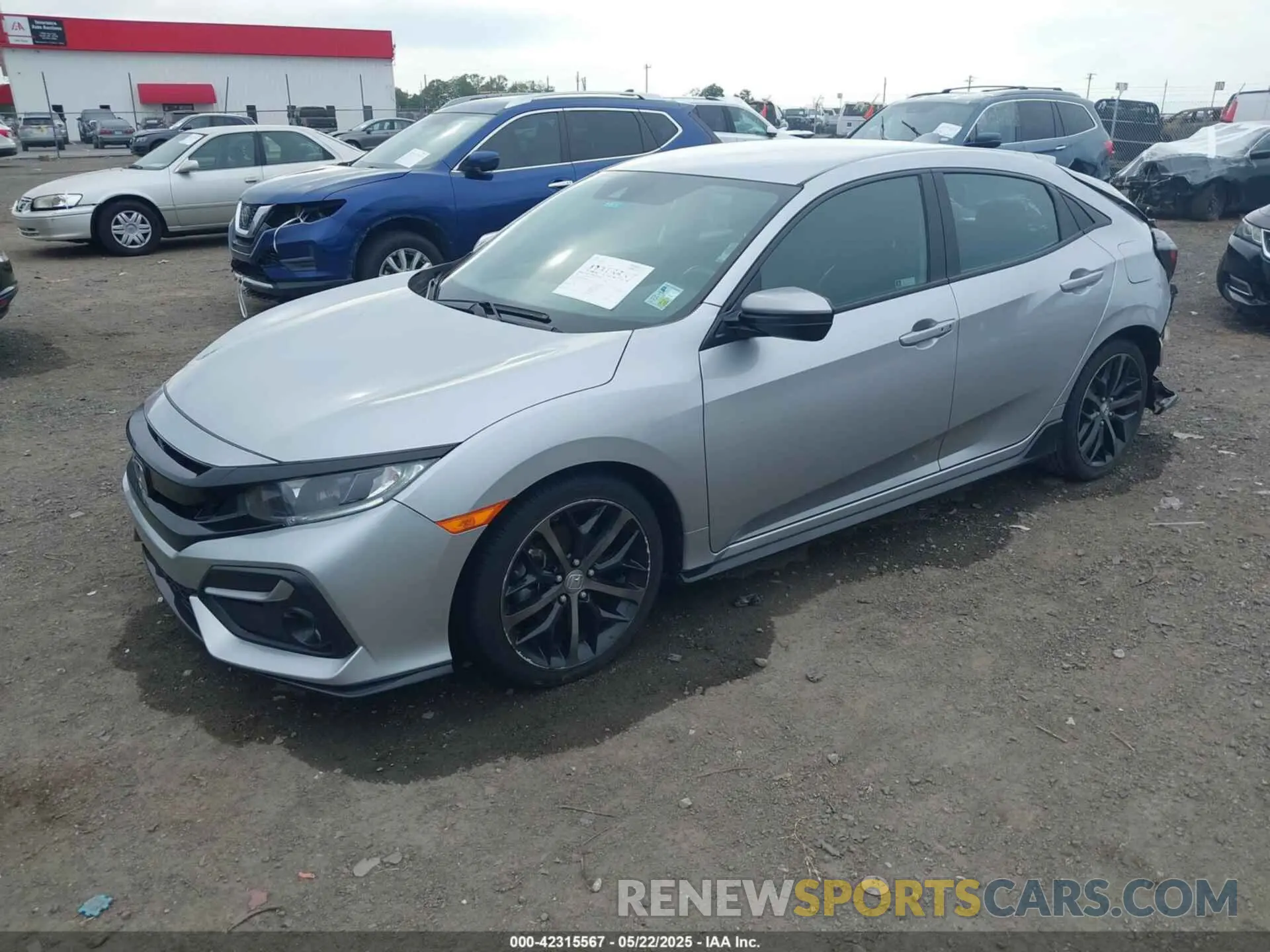 2 Фотография поврежденного автомобиля SHHFK7H48MU228712 HONDA CIVIC 2021
