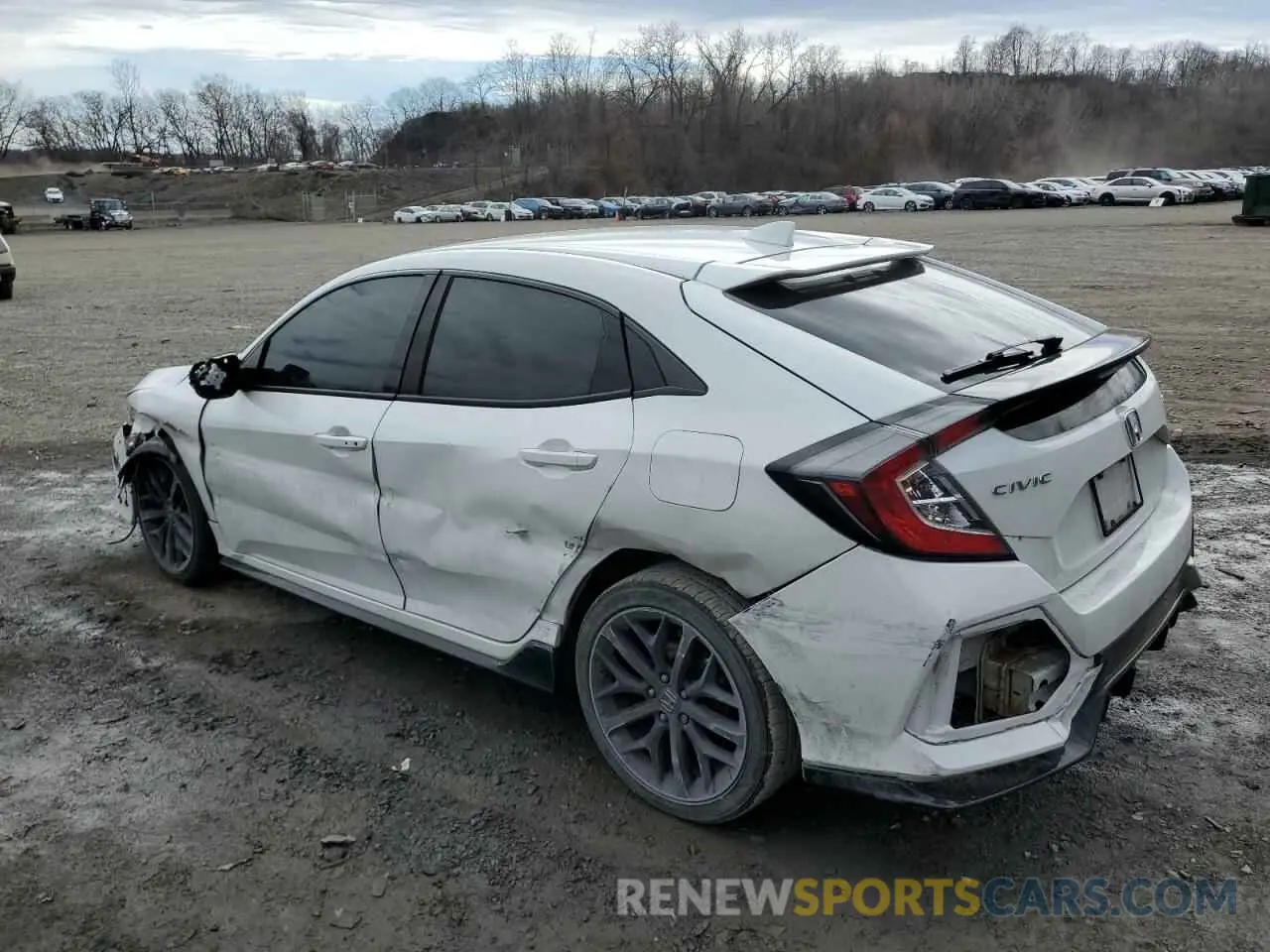2 Photograph of a damaged car SHHFK7H48MU401578 HONDA CIVIC 2021