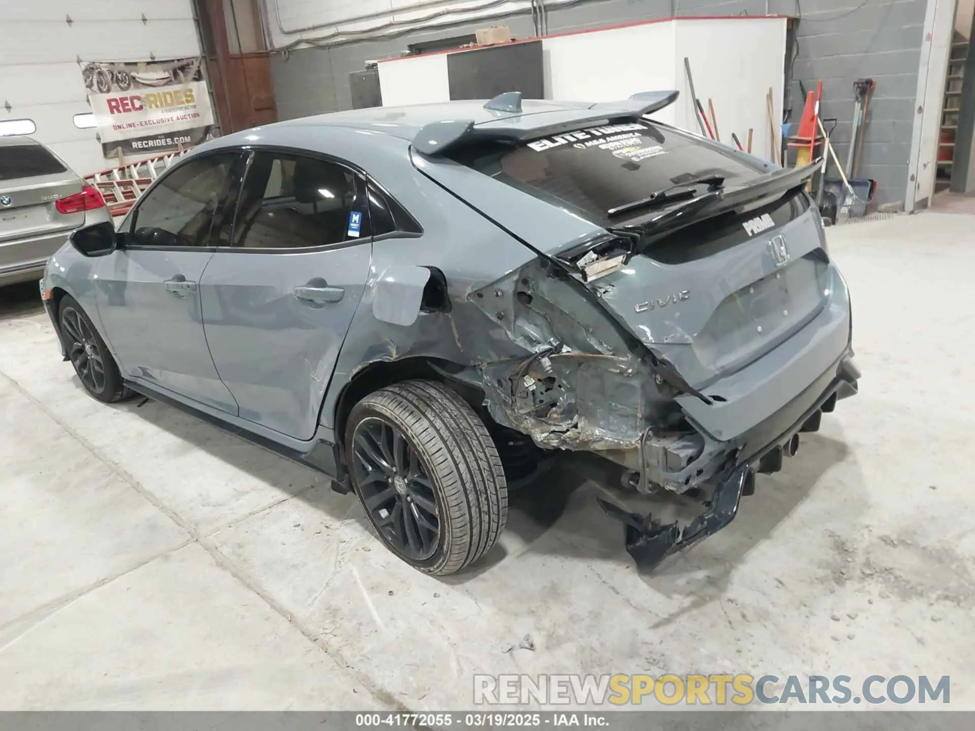 3 Photograph of a damaged car SHHFK7H48MU419255 HONDA CIVIC 2021