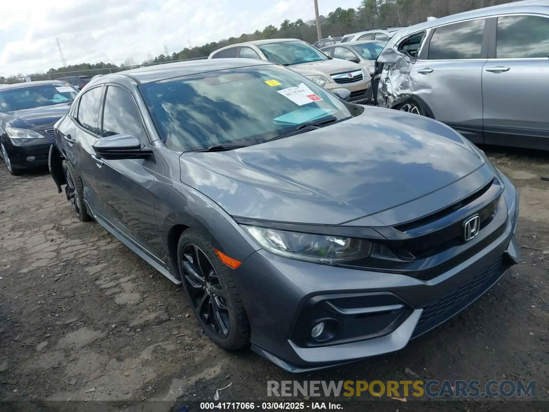 1 Фотография поврежденного автомобиля SHHFK7H49MU201504 HONDA CIVIC 2021